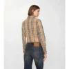 Cămașă din bumbac elastic cu model în carouri Cămașă din bumbac elastic cu model în carouri