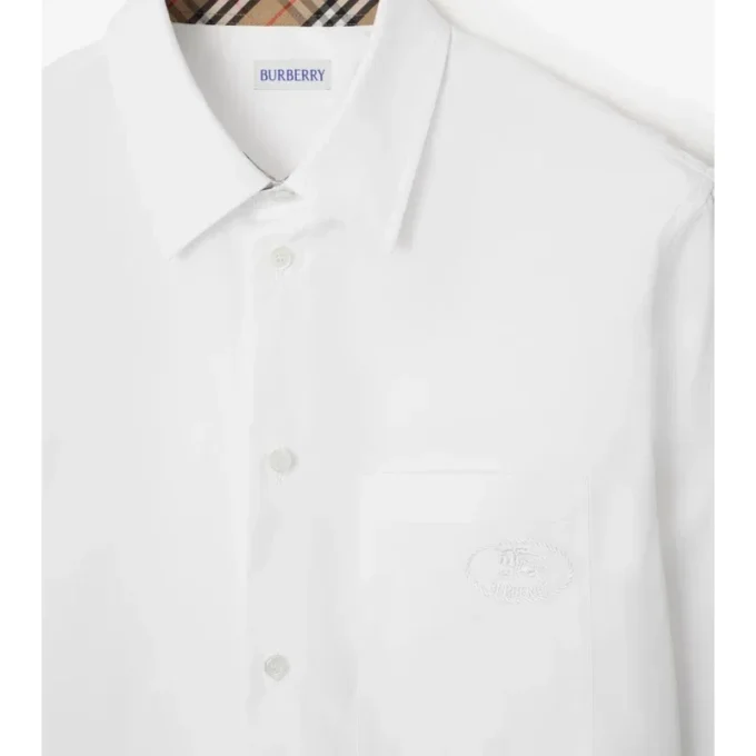 Cămașă din poplin de bumbac Cămașă din poplin de bumbac