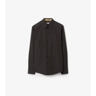 Cămașă din poplin de bumbac cu croială regular