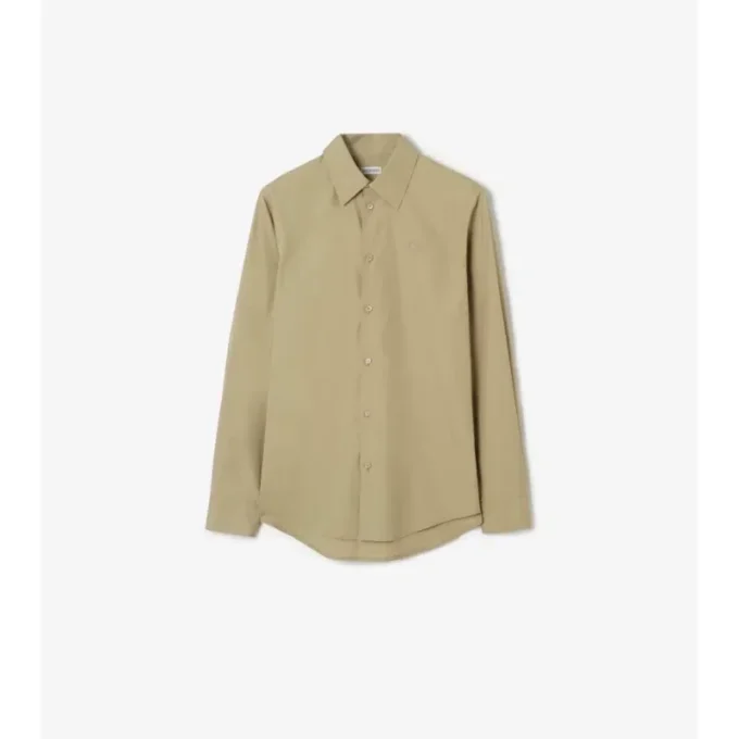 Cămașă din poplin de bumbac cu croială regular Cămașă din poplin de bumbac cu croială regular