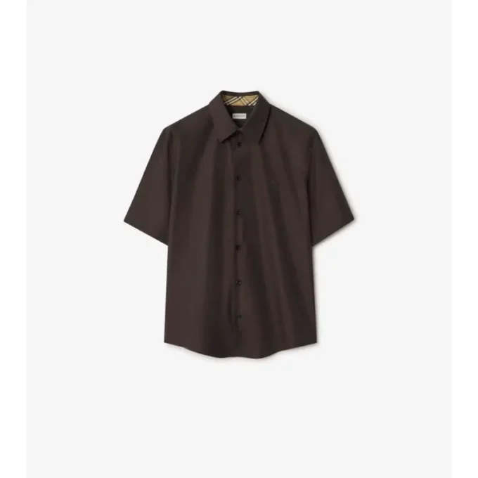 Cămașă din poplin de bumbac cu croială regular Cămașă din poplin de bumbac cu croială regular