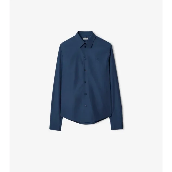 Cămașă din poplin de bumbac cu croială regular Cămașă din poplin de bumbac cu croială regular