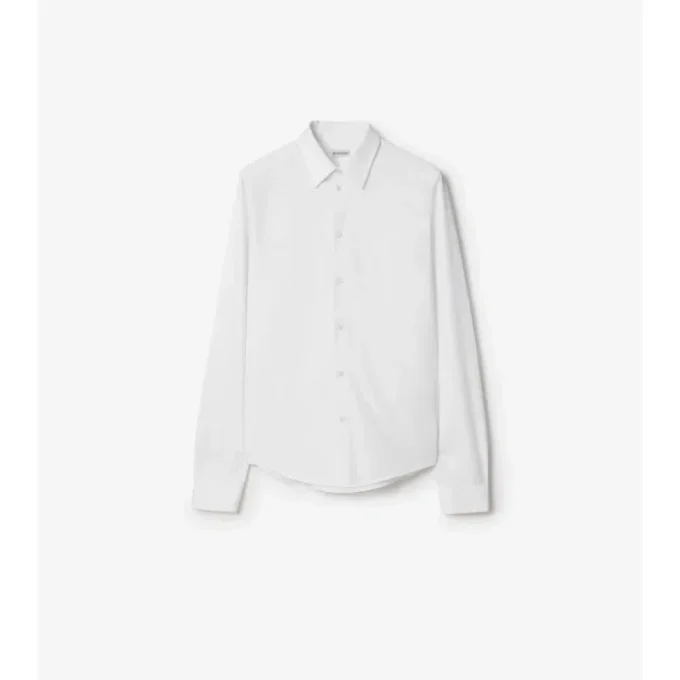 Cămașă din poplin de bumbac cu croială regular Cămașă din poplin de bumbac cu croială regular