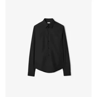 Cămașă din poplin de bumbac cu croială regular