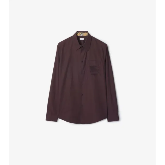 Cămașă din poplin de bumbac cu croială regular Cămașă din poplin de bumbac cu croială regular