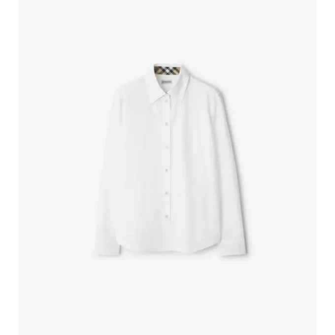Cămașă din poplin de bumbac cu croială regular Cămașă din poplin de bumbac cu croială regular