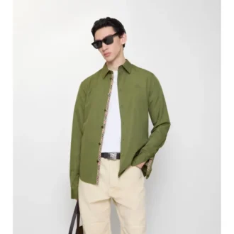 Cămașă din poplin de bumbac cu croială regular
