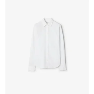 Cămașă formală din poplin de bumbac, croială regular