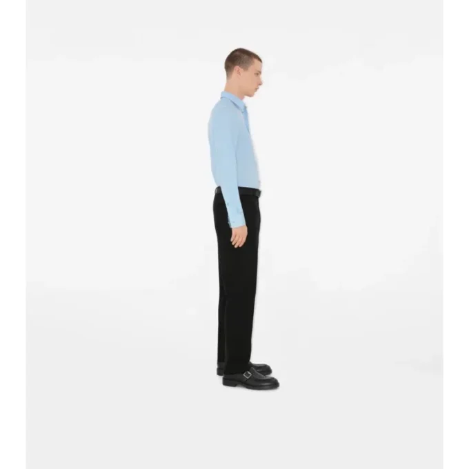Cămașă formală din poplin de bumbac, croială slim Cămașă formală din poplin de bumbac, croială slim