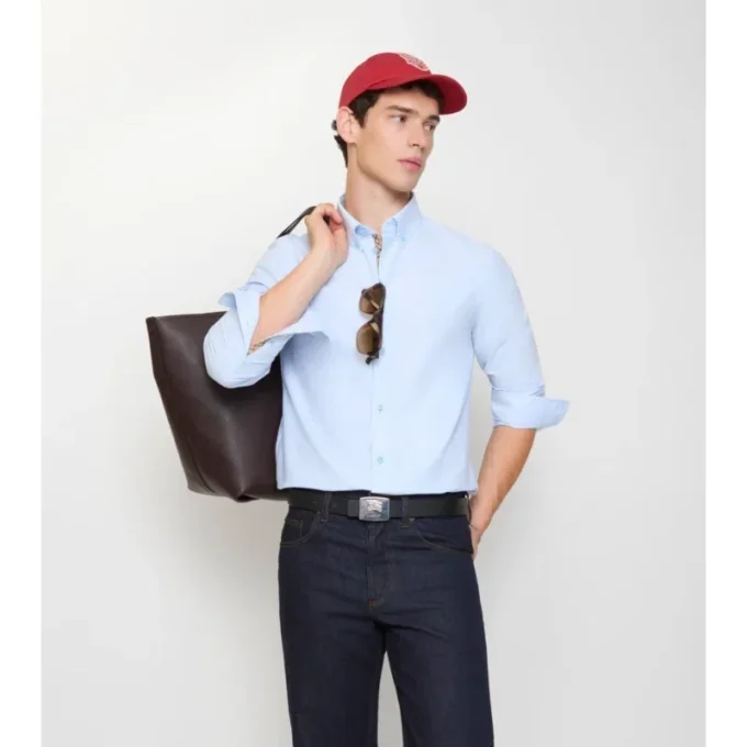 Cămașă slim fit din bumbac Oxford