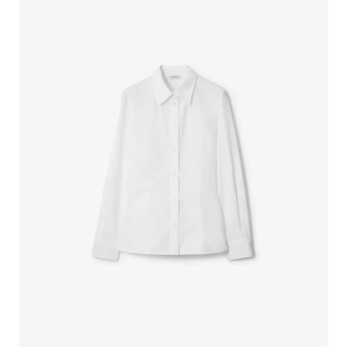 Cămașă slim fit din poplin de bumbac Cămașă slim fit din poplin de bumbac