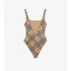 Costum de baie cu imprimeu în carouri Costum de baie cu imprimeu în carouri