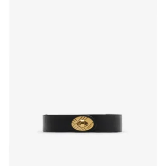 Curea Cotswolds din piele cu efect de crocodil