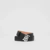 Curea din piele cu motiv monogramă Curea din piele cu motiv monogramă
