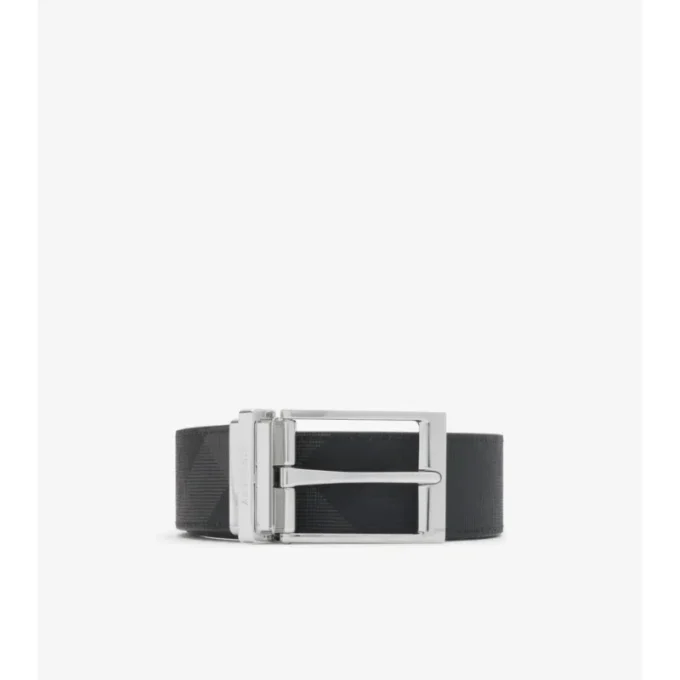 Curea reversibilă cu model în carouri Curea reversibilă cu model în carouri