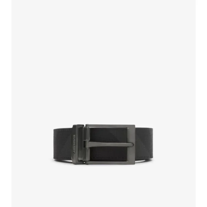 Curea reversibilă cu model în carouri Curea reversibilă cu model în carouri