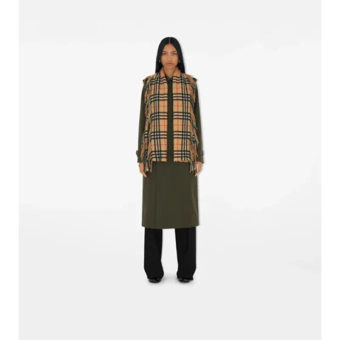 Eșarfă Check Cashmere Happy Eșarfă Check Cashmere Happy