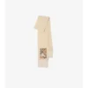 Eșarfă din cașmir cu etichetă în carouri Eșarfă din cașmir cu etichetă în carouri