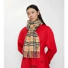 Eșarfă din cașmir cu model în carouri Eșarfă din cașmir cu model în carouri