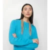 Eșarfă din șifon de mătase cu imprimeu în carouri Eșarfă din șifon de mătase cu imprimeu în carouri