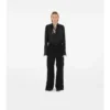 Eșarfă din mătase cu imprimeu în carouri, model skinny Eșarfă din mătase cu imprimeu în carouri, model skinny