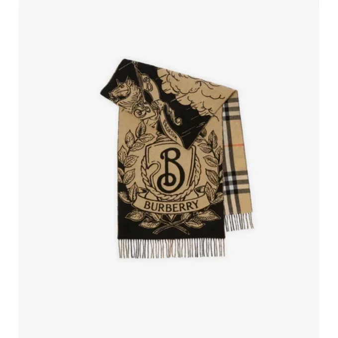 Eșarfă largă reversibilă Stormy Knight Eșarfă largă reversibilă Stormy Knight