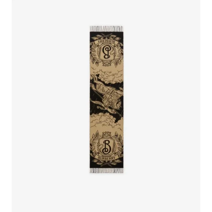 Eșarfă largă reversibilă Stormy Knight Eșarfă largă reversibilă Stormy Knight