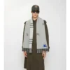 Eșarfă reversibilă din cașmir cu model EKD Check
