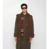 Eșarfă reversibilă din cașmir cu model EKD Check