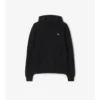 EKD Hoodie din bumbac cu broderie în cruciulițe EKD Hoodie din bumbac cu broderie în cruciulițe