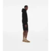 EKD Hoodie din bumbac cu broderie în cruciulițe EKD Hoodie din bumbac cu broderie în cruciulițe
