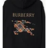 EKD Hoodie din bumbac cu broderie în cruciulițe EKD Hoodie din bumbac cu broderie în cruciulițe