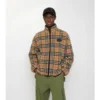 Fleece din amestec de lână și cașmir cu model în carouri Fleece din amestec de lână și cașmir cu model în carouri