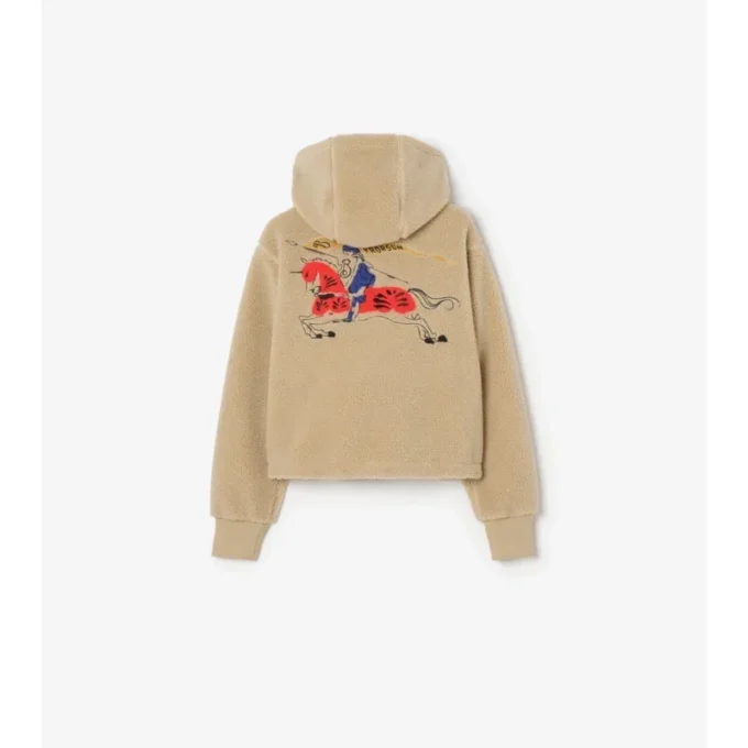 Fleece scurt din amestec de lână și cașmir EKD Fleece scurt din amestec de lână și cașmir EKD
