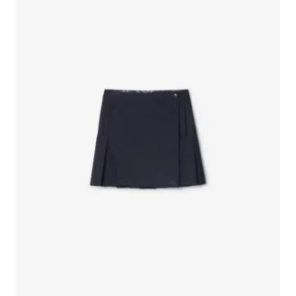 Fustă mini din nailon elastic plisat