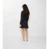 Fustă mini din nailon elastic plisat Fustă mini din nailon elastic plisat