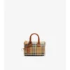 Geantă de bowling cu imprimeu mini în carouri