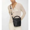 Geantă mini tip sac cu clemă „B” Geantă mini tip sac cu clemă „B”