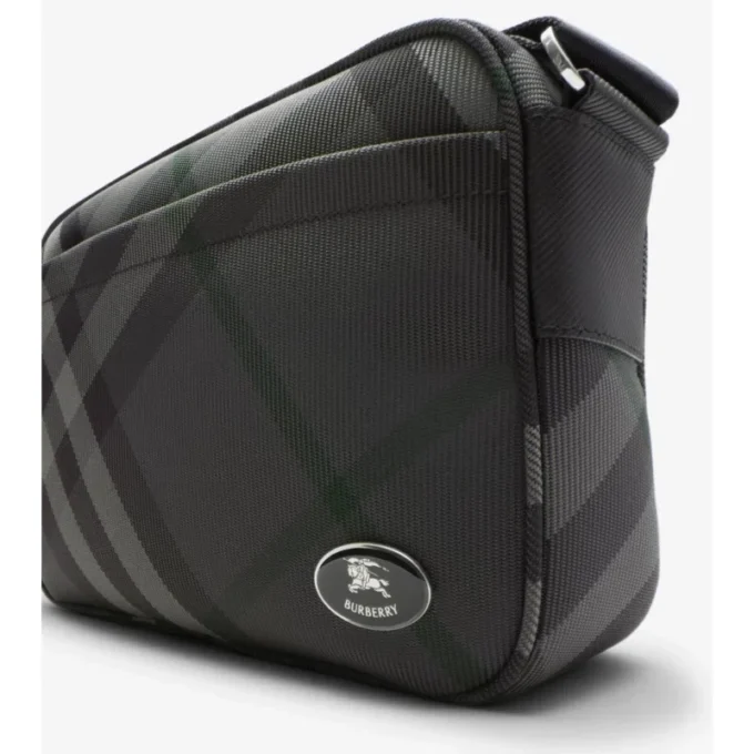 Geantă slim Grid crossbody