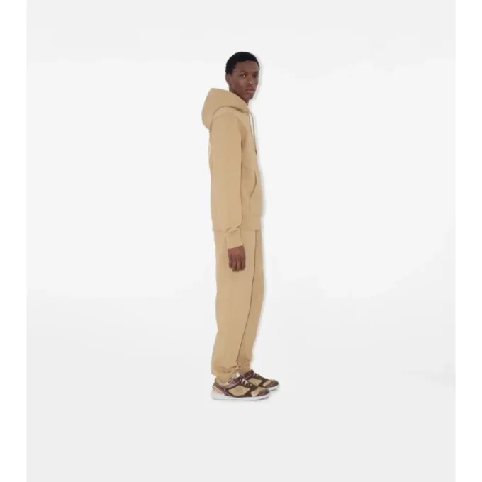 Hanorac din bumbac cu imprimeu Knight Stamp