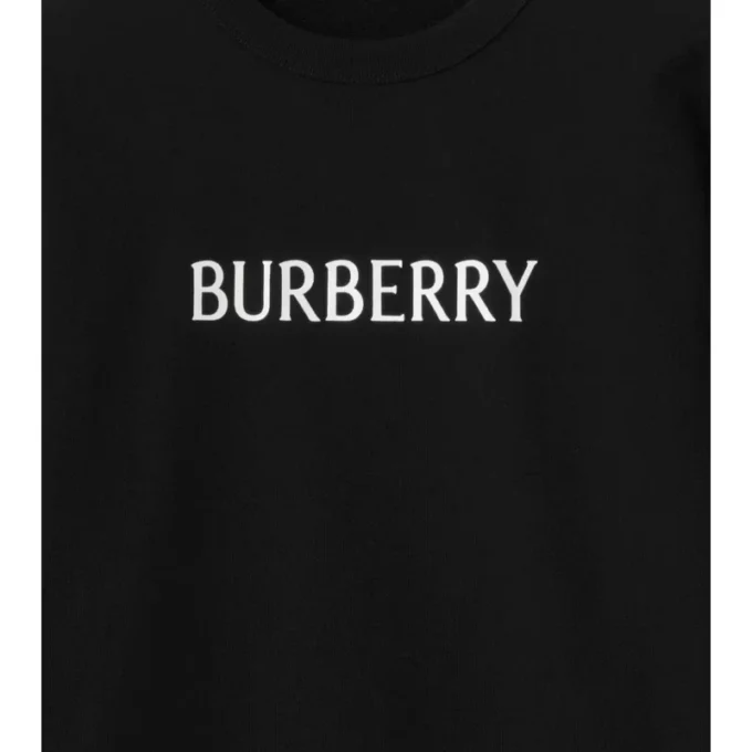 Hanorac din bumbac cu logo Hanorac din bumbac cu logo