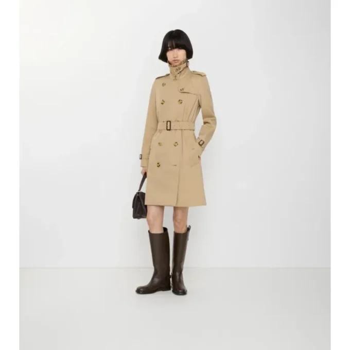 Heritage Trench Coat Chelsea de lungime medie Heritage Trench Coat Chelsea de lungime medie