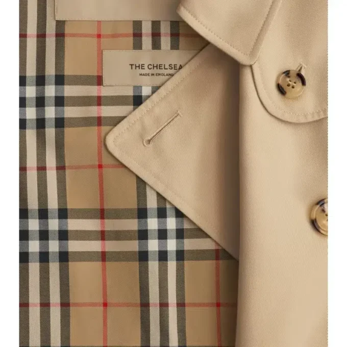 Heritage Trench Coat Chelsea de lungime medie Heritage Trench Coat Chelsea de lungime medie