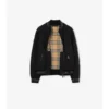 Jachetă bomber Rakewood cu cusături Micro Check Jachetă bomber Rakewood cu cusături Micro Check