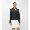 Jachetă cropped din denim Mayfair Trench Jachetă cropped din denim Mayfair Trench
