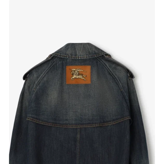 Jachetă cropped din denim Mayfair Trench Jachetă cropped din denim Mayfair Trench