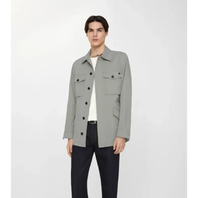 Jachetă din bumbac twill Jachetă din bumbac twill