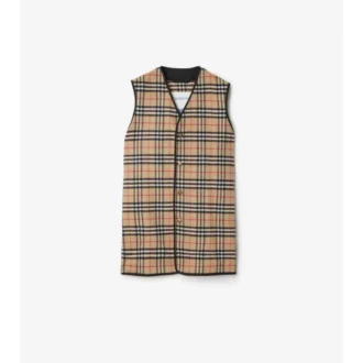 Jachetă din lână și cașmir cu model în carouri