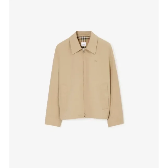 Jachetă Harrington din gabardină Jachetă Harrington din gabardină