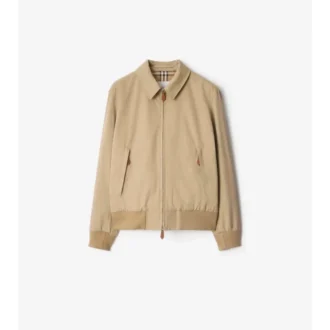 Jachetă Harrington din gabardină Jachetă Harrington din gabardină